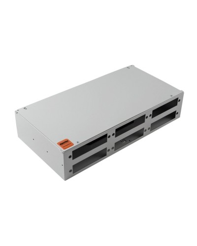 FO-19R-2U-6xSLT-W140H42-48UN-GY. Кросс оптический 19. Hyperline в Копейске