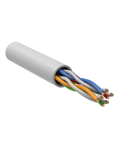 GENERICA U/UTP кат. 5E 24AWG 4 пары LSZH INDOOR белый (BC1-C5E04-128-305-G). Кабель «витая пара» (LAN) для структурированных систем связи. IEK в Копейске