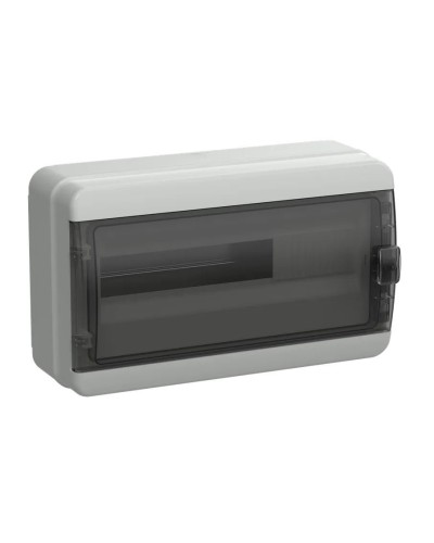Корпус пластиковый КМПн-18 IP65 TEKFOR (TF5-KP72-N-18-65-K03-K02). Корпус модульный пластиковый черная прозрачная дверь. IEK в Копейске