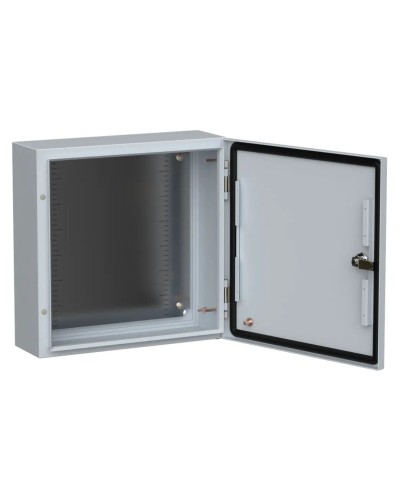 ЩМП-40.40.15 УХЛ1 IP66 400х400х150 TITAN 5 (TI5-10-N-040-040-015-66). Шкаф металлический с монтажной платой. IEK в Копейске