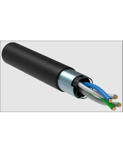 GENERICA U/UTP 5E 24AWG 2PR LDPE черный (BC3-C5E02-139-305-R-G). Кабель «витая пара» (LAN) для структурированных систем связи. IEK в Копейске