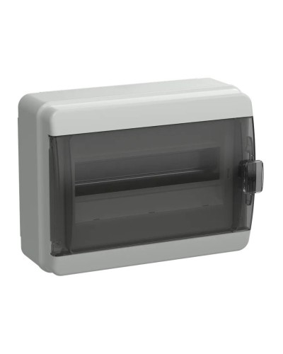 Корпус пластиковый КМПн-12 IP65 TEKFOR (TF5-KP72-N-12-65-K03-K02). Корпус модульный пластиковый черная прозрачная дверь. IEK в Копейске
