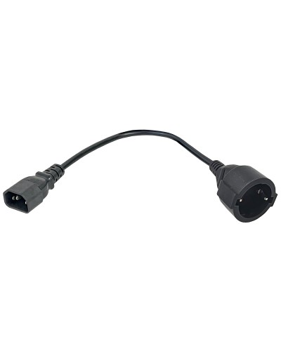 PC-C14D-10CM. Адаптер C14-Schuko. ITK в Копейске