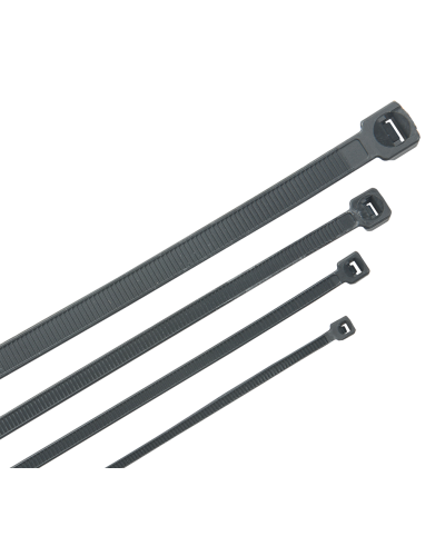 HKB-W48-L200 (100 шт). Хомут кабельный ХКн 4,8х200мм нейлон черный. ITK в Копейске