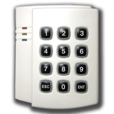 Matrix-VII (мод. EH Keys) светлый (Matrix-IV-EH Keys). Считыватель proxi-карт со встроенной клавиатурой. IronLogic