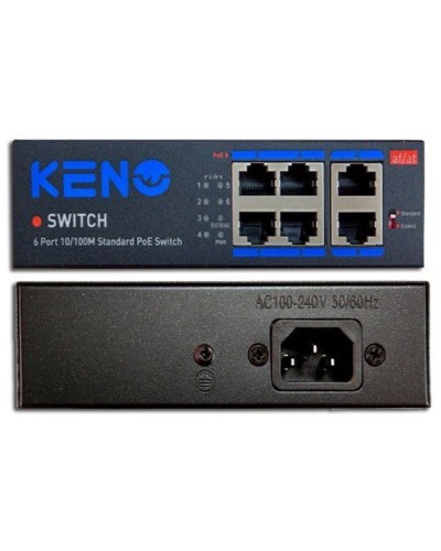 KN-SW402POE+. Коммутатор с питанием по PoE. KENO в Копейске