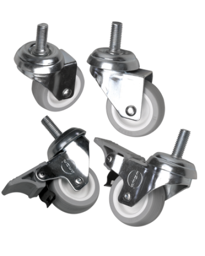 LN-ZMN-TKR-5525-01 (4 шт). Ролики для стоек и настенных шкафов. LANDE в Копейске