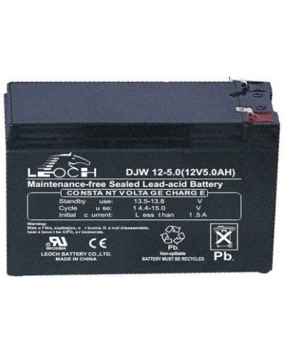 LEOCH DJW 12-5,0. Аккумулятор герметичный свинцово-кислотный. LEOCH в Копейске
