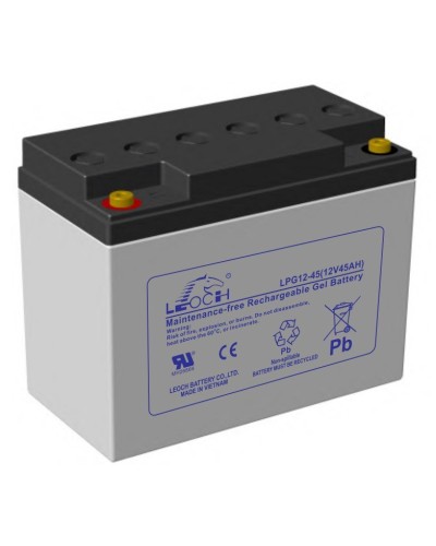 LEOCH LPG 12-45. Аккумулятор герметичный свинцово-кислотный. LEOCH в Копейске