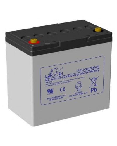 LEOCH LPG 12-50. Аккумулятор герметичный свинцово-кислотный. LEOCH в Копейске