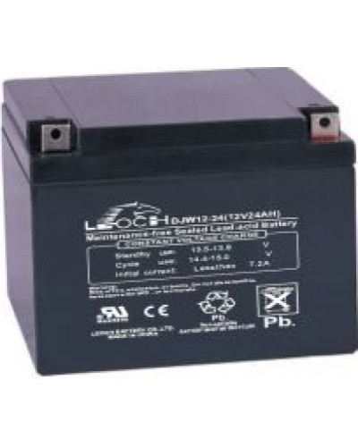 LEOCH DJW 12-24. Аккумулятор герметичный свинцово-кислотный. LEOCH в Копейске