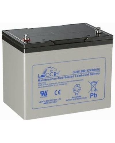 LEOCH DJM 1280. Аккумулятор герметичный свинцово-кислотный. LEOCH в Копейске