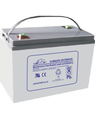 LEOCH DJM 6200. Аккумулятор герметичный свинцово-кислотный. LEOCH в Копейске