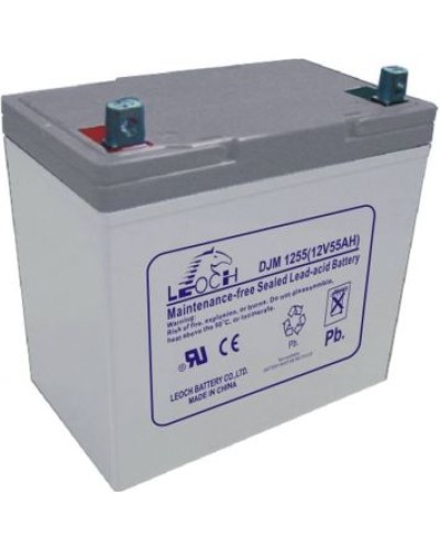 LEOCH DJM 1255. Аккумулятор герметичный свинцово-кислотный. LEOCH в Копейске