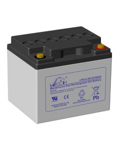 LEOCH LPG 12-38. Аккумулятор герметичный свинцово-кислотный. LEOCH в Копейске