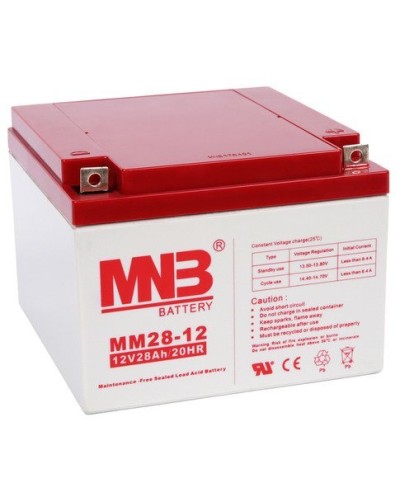 MNB MM 28-12. Аккумулятор герметичный свинцово-кислотный. MNB в Копейске