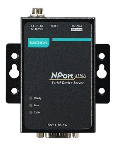 NPort 5110A. 1-портовый асинхронный сервер. MOXA в Копейске