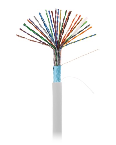 F/UTP 25pair, Cat5, In, PVC (EC-UF025-5-PVC-GY-3). Кабель «витая пара» (LAN) для структурированных систем связи. NETLAN в Копейске