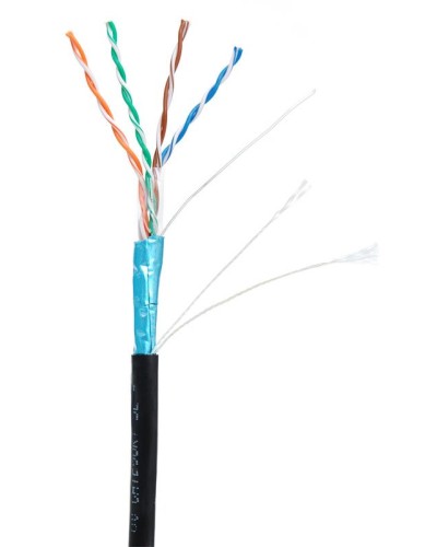 F/UTP 4pair, Cat5е, Out, PE (EC-UF004-5E-PE-BK). Кабель «витая пара» (LAN) для структурированных систем связи. NETLAN в Копейске