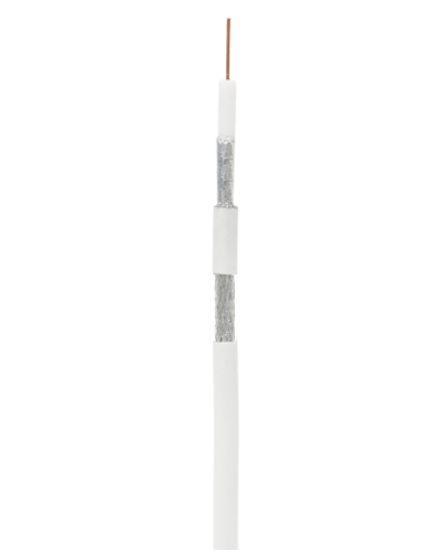 RG-11 CCS, In, PVC (EC-C2-21123A-WT-3). Кабель коаксиальный омедненный. NETLAN в Копейске