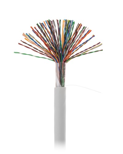 U/UTP 50pair, Cat5, In, PVC (EC-UU050-5-PVC-GY-3). Кабель «витая пара» (LAN) для структурированных систем связи. NETLAN в Копейске