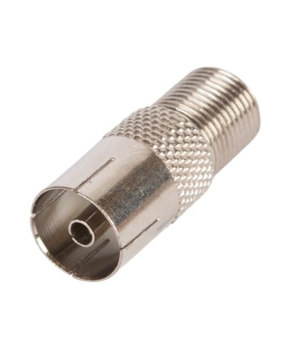 EC-CC-F-PAL-FM-MT-100 (100 шт). Адаптер для коаксиальных кабелей, F-тип-PAL-female. NETLAN в Копейске
