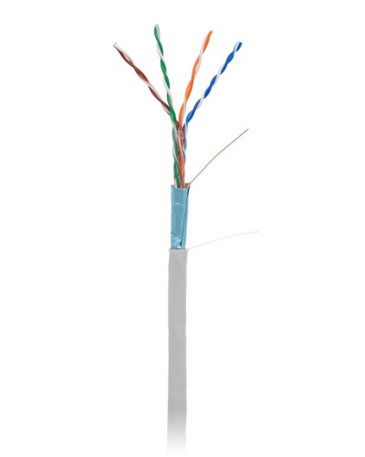 F/UTP 4pair, Cat5e, In, PVC (EC-UF004-5E-PVC-GY). Кабель «витая пара» (LAN) для структурированных систем связи. NETLAN в Копейске