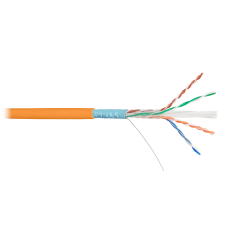 F/UTP 4pair, Cat6, Solid, In, PVC (NKL 9240C-OR). Кабель «витая пара» (LAN) для структурированных систем связи. NIKOLAN