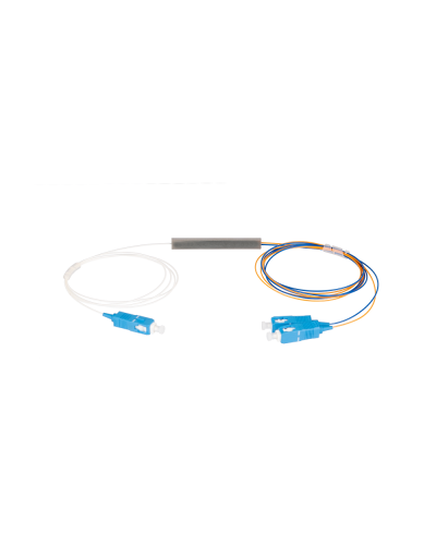NMF-SPP1X2A1-SCU-M. Сплиттер планарный 1x2, 9/125мкм, SC/UPC, 0.9 мм. NIKOMAX в Копейске