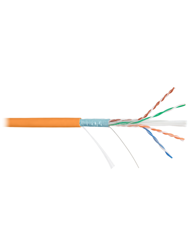 F/UTP 4pair, Cat6, Solid, In, нг(А)-HF (NMC 4240C-OR). Кабель «витая пара» (LAN) для структурированных систем связи. NIKOMAX в Копейске