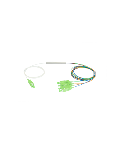 NMF-SPP1X4A1-SCA-M. Сплиттер планарный 1x4, 9/125мкм, SC/APC, 0.9 мм. NIKOMAX в Копейске
