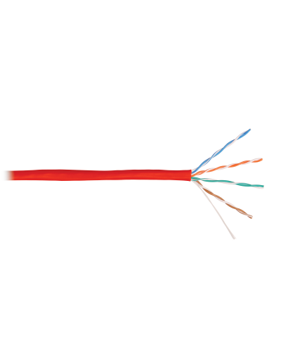 U/UTP 4pair, Cat5e, Solid, In, нг(А)-HF (NMC 4100C-RD). Кабель «витая пара» (LAN) для структурированных систем связи. NIKOMAX в Копейске