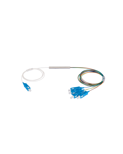 NMF-SPP1X4A1-SCU-M. Сплиттер планарный 1x4, 9/125мкм, SC/UPC, 0.9 мм. NIKOMAX в Копейске