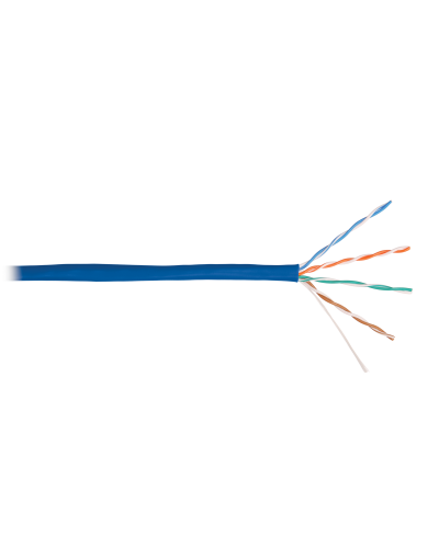 U/UTP 4pair, Cat5e, Solid, In, нг(А)-HF (NMC 9100C-BL). Кабель «витая пара» (LAN) для структурированных систем связи. NIKOMAX в Копейске
