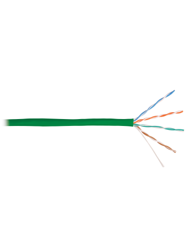 U/UTP 4pair, Cat5e, Solid, In, нг(А)-HF (NMC 9100C-GN). Кабель «витая пара» (LAN) для структурированных систем связи. NIKOMAX в Копейске
