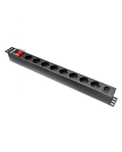 NTSS-PDU-DA1015 гор.размещ. 8xSchuko базовые 10A C14. Блок розеток 19. NTSS в Копейске