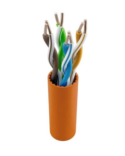 NTSS-IN-UTP4-5Е-LSZH-OR кат.5E UTP 4 пары 24AWG LSZH внутренний 305м оранжевый. Кабель «витая пара» (LAN) для структурированных систем связи. NTSS в Копейске