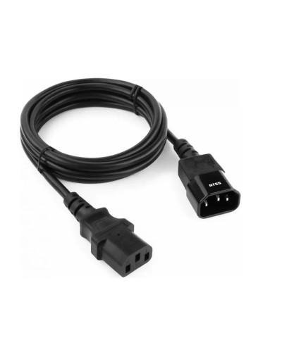 NTSS-PC13145 C13-С14 проводник.:3х1мм2 3м 220/250В 10А черный. Кабель питания. NTSS в Копейске