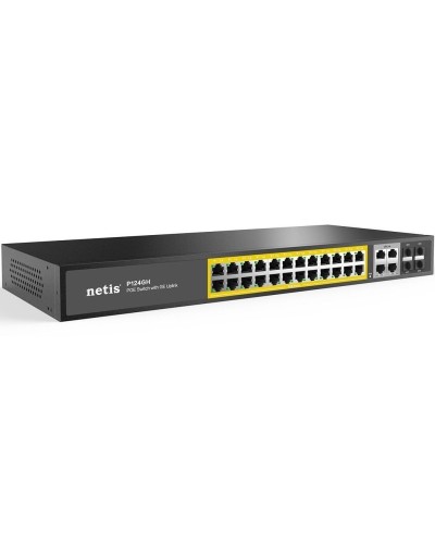 Netis P124GH. Коммутатор сетевой PoE неуправляемый. Netis в Копейске