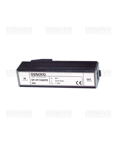 SP-IP/1000PD. Устройство грозозащиты цепей Ethernet. OSNOVO в Копейске