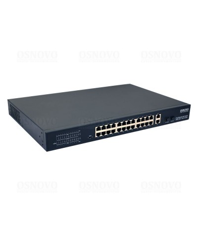SW-62422(400W). Коммутатор 24-портовый  Fast Ethernet с PoE. OSNOVO в Копейске