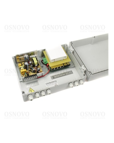 SW-80402-W(port 60W). Коммутатор 6-портовый. OSNOVO в Копейске