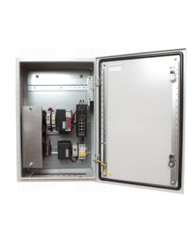 OS-46TB1(SW-80802/ILS(port 90W)). Уличная станция с термостабилизацией и резервным питанием. OSNOVO в Копейске