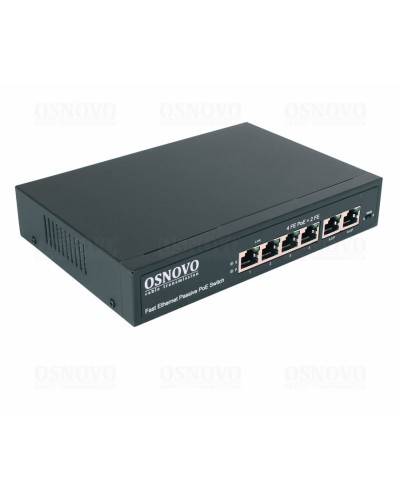 SW-20600/A(80W). Коммутатор Fast Ethernet на 6 портов. OSNOVO в Копейске
