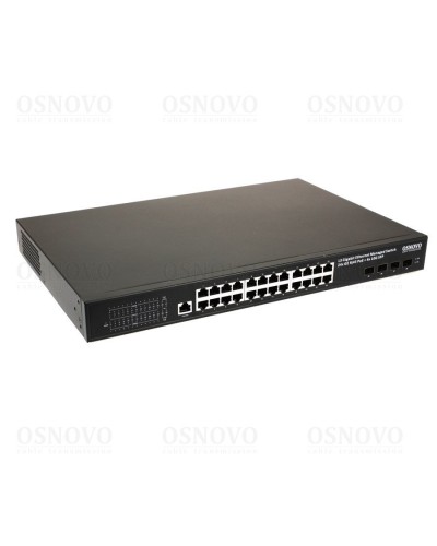SW-24G4X-1L. Коммутатор с PoE. OSNOVO в Копейске