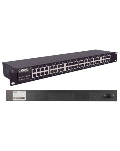 SP-IP24/100R. Устройство грозозащиты цепей Ethernet. OSNOVO в Копейске