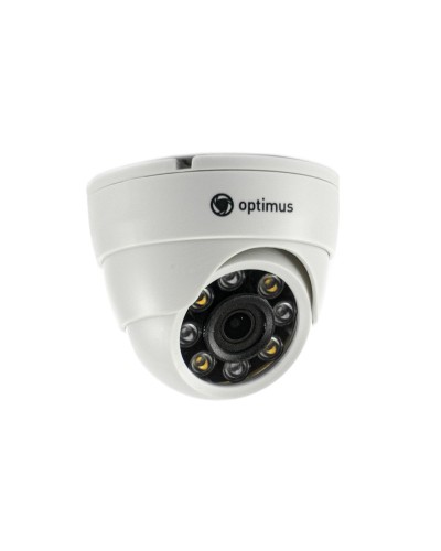 IP-E025.0(2.8)PL_DP03. Видеокамера IP купольная. Optimus в Копейске