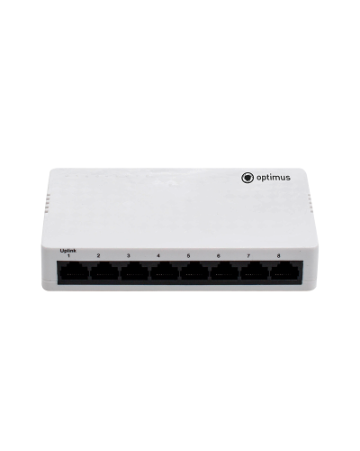 U1EN-7G/1G. Коммутатор 7-портовый. Optimus в Копейске