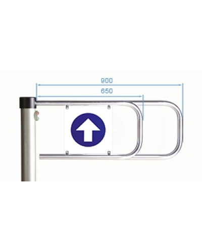 PERCo-ASG-650. Створка для калитки. PERCo в Копейске