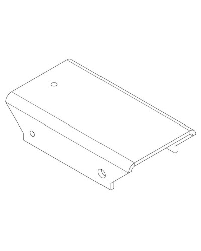 PERCo-MB-16.8. Накладка прямая верхняя. PERCo в Копейске